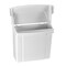 Alpine Industries Sanitary Napkin Receptacle, White ALP451-WHI-2PK - alternate 2